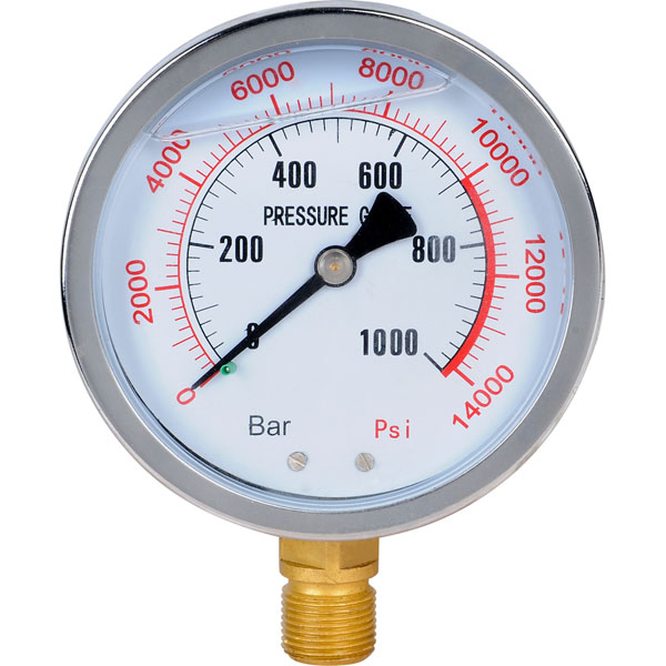 Hydraulic Pump Pressure Gauge